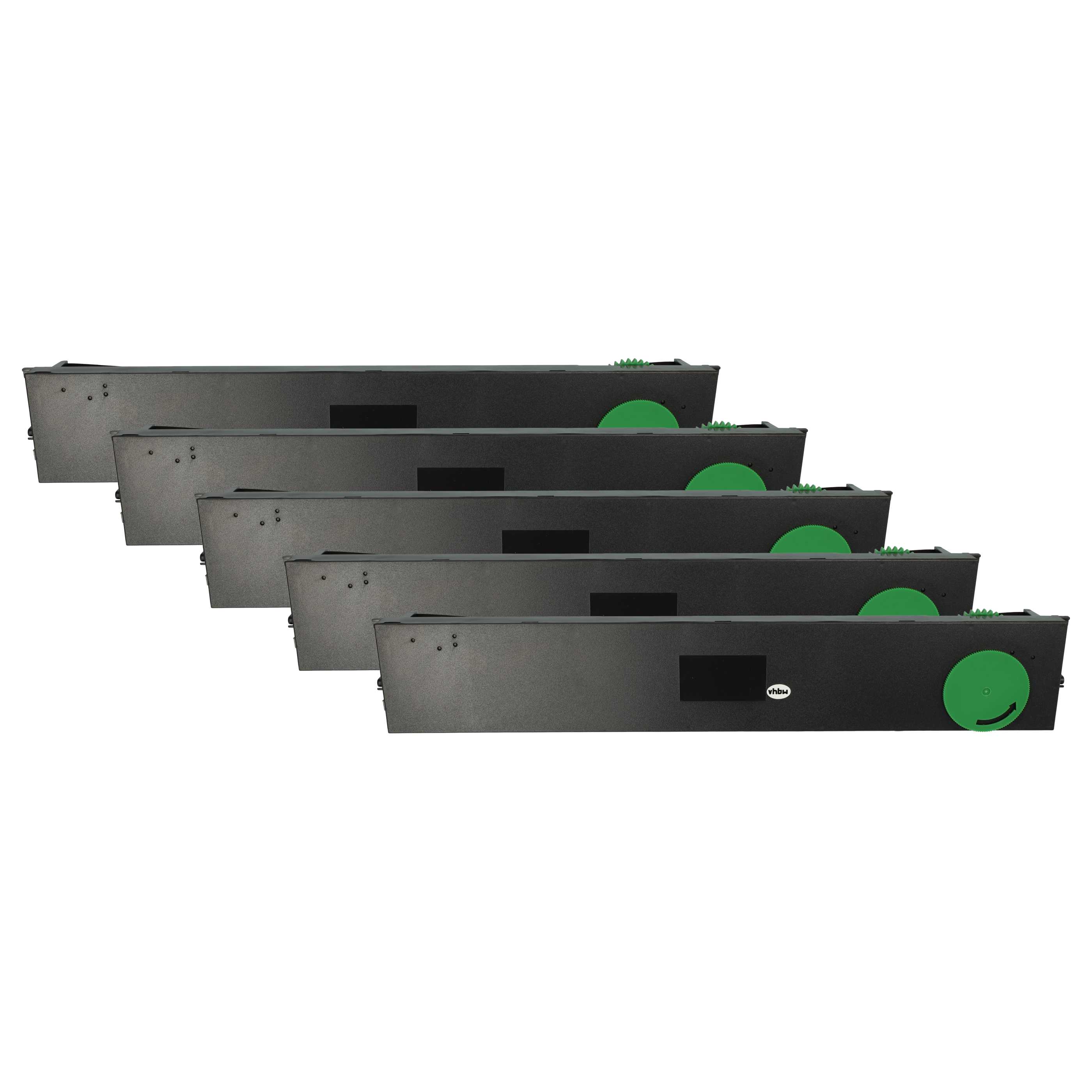 5x Farbband für Tally T5023 T5023+ BP 3000 STAR Schwarz
