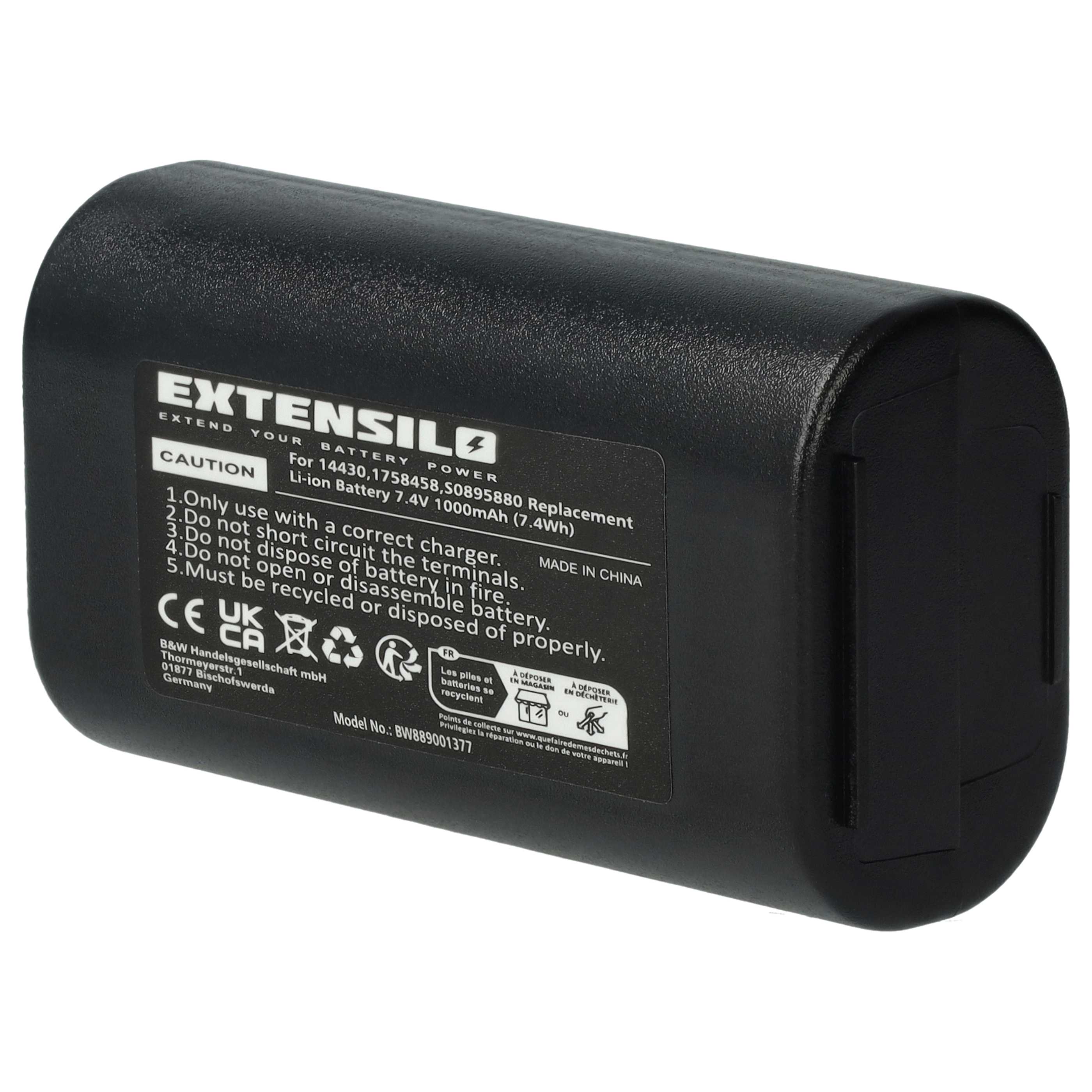 Batteria Per Stampante Dymo LabelManager PnP 260 / 280 – 1000mAh Li-Ion (vhbw)