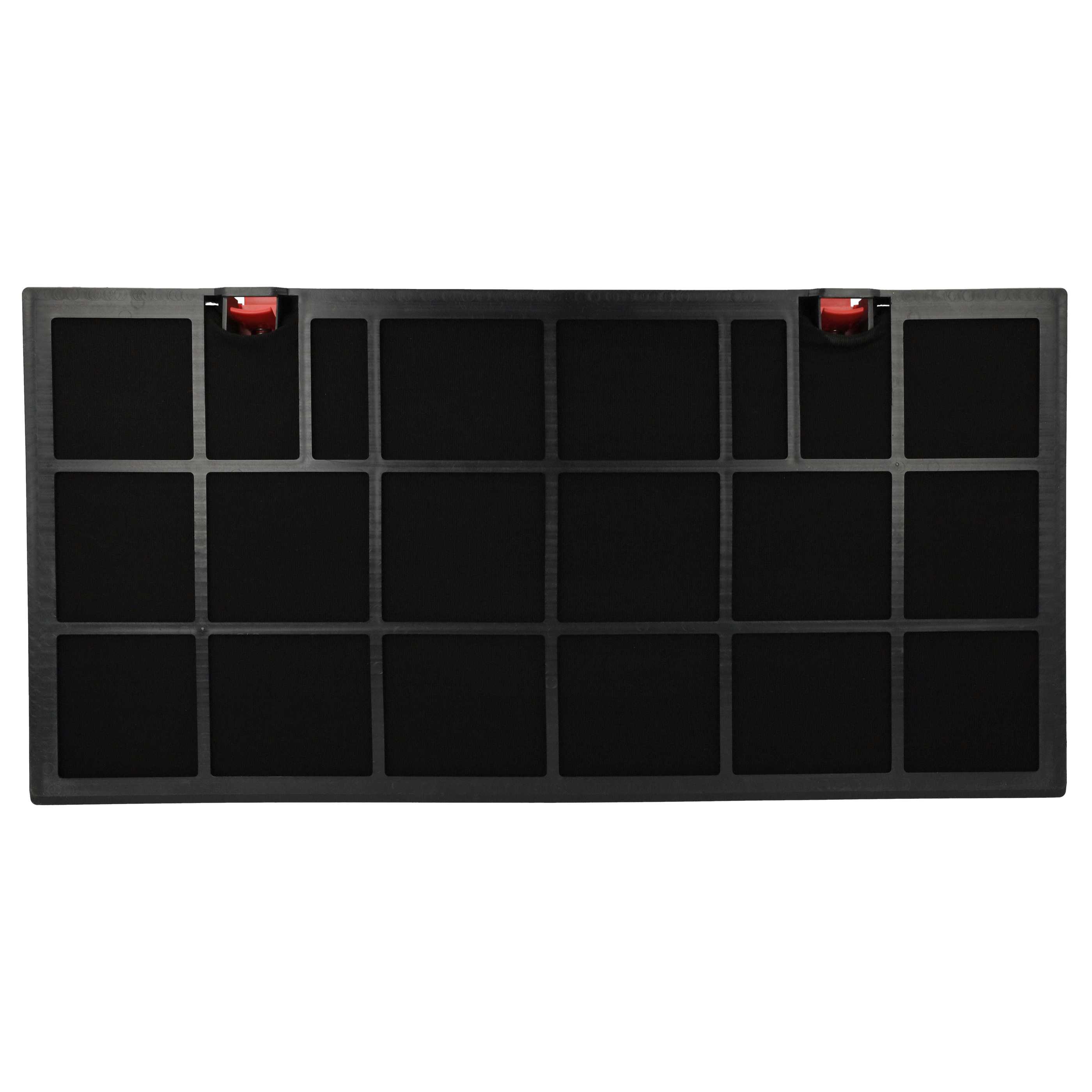 Filtre à Charbon Actif Vhbw - Compatible Hotte AEG 760D-M, 760D-W, 770D-B - Dimensions 43x21,7x3,3 Cm