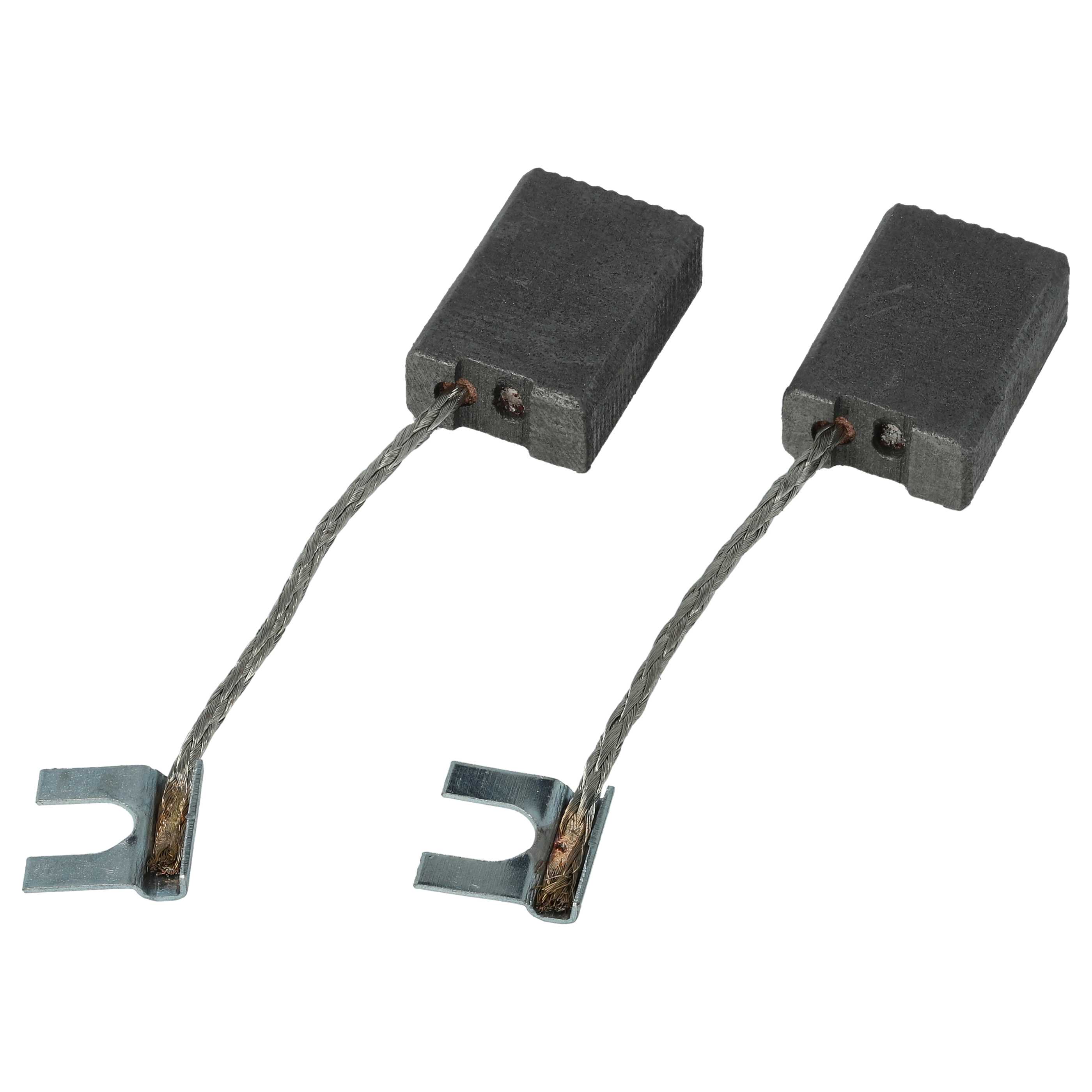 vhbw 2x spazzola carbone compatibile con Bosch GKE 40 BC 58685 utensile
