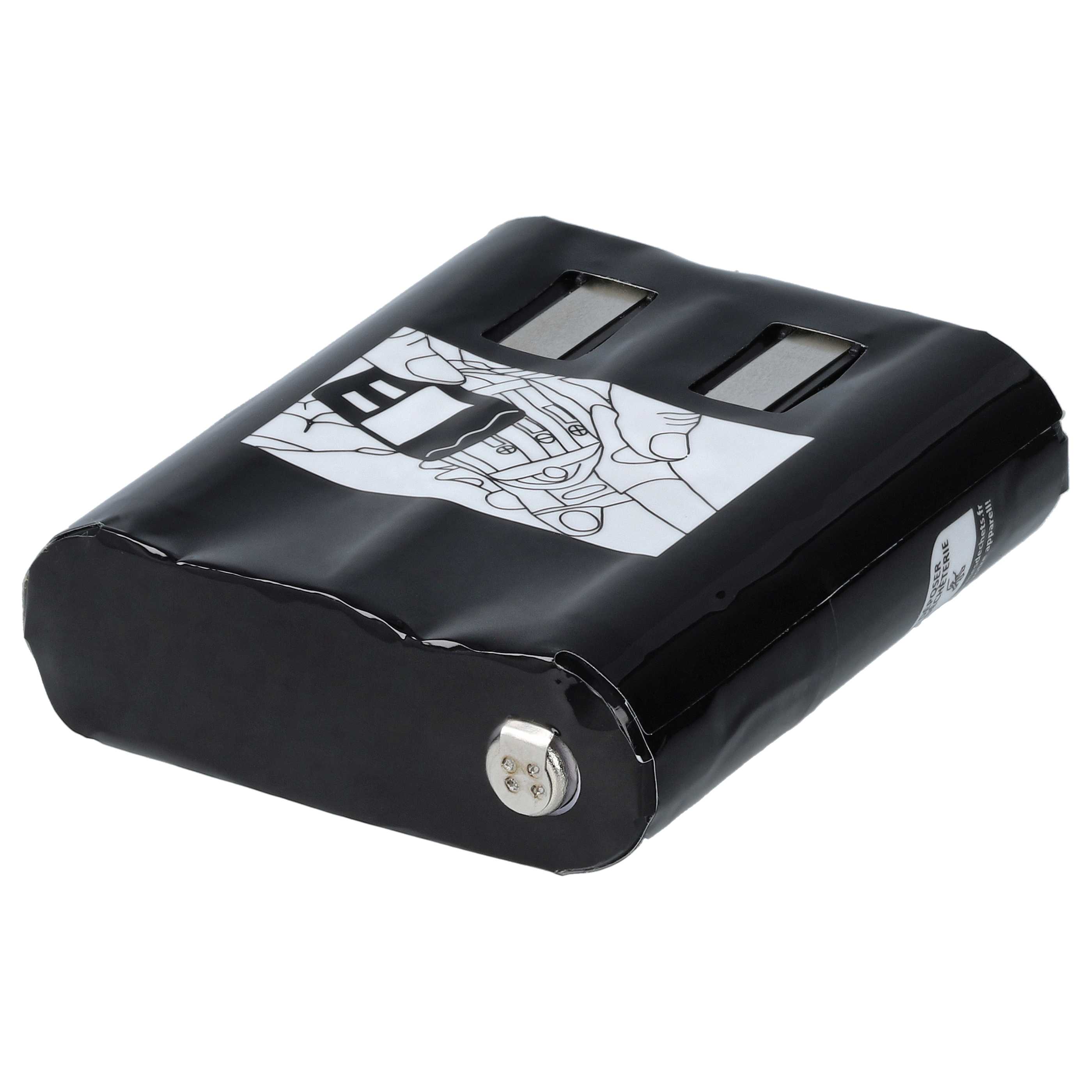 Batterie NiMH 1500mAh 3.6V Compatible Motorola Talkabout T465 T480 T500 T4900 T5000 T5022 - Vhbw