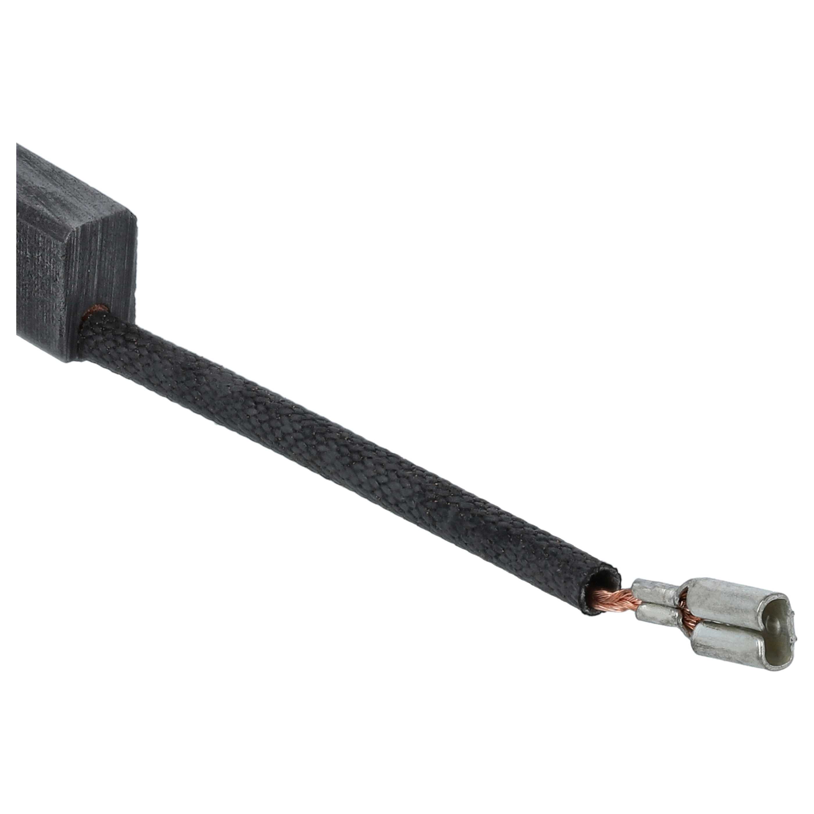 2 Balais Charbon 5x8x12mm Pour Meuleuse Droite Fein 30711156000 - Vhbw