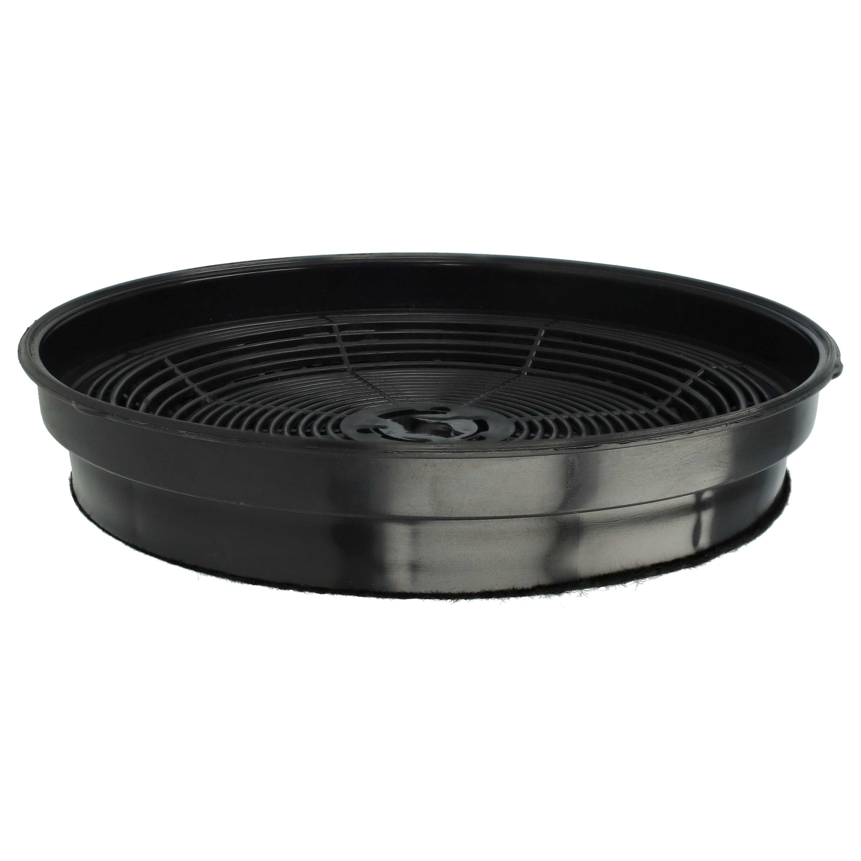 2 Filtres à Charbon Actif Vhbw Pour Hottes Rosières KT110, KT90 - 19 Cm - Remplacement 6 Mois