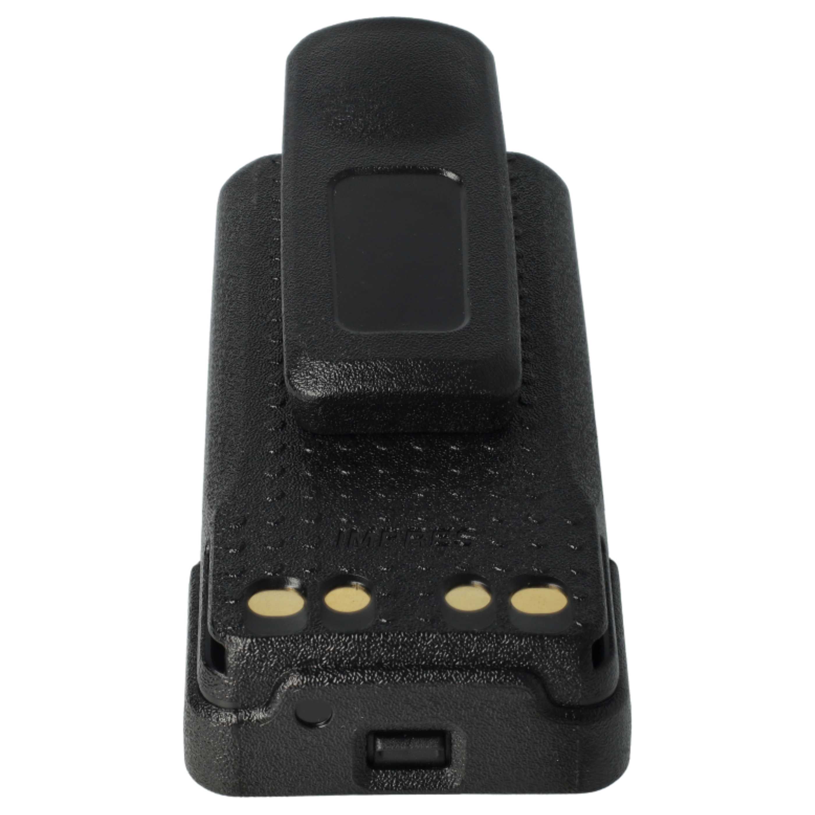 Batterie 3000mAh Li-ion Pour Motorola DP2400e, DP2600, DP2000 - Rechargeable, Avec Clip Ceinture