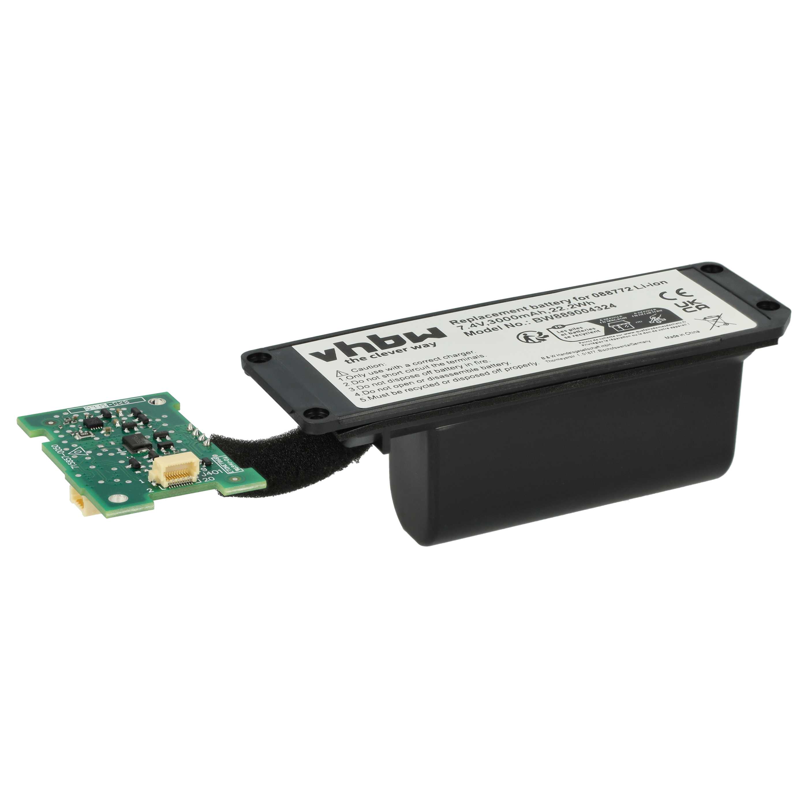 Batteria Di Ricambio Per Bose SoundLink Mini (I) – 2330 MAh 7.4V, Sostituisce I Modelli 061384, 061385, 061386