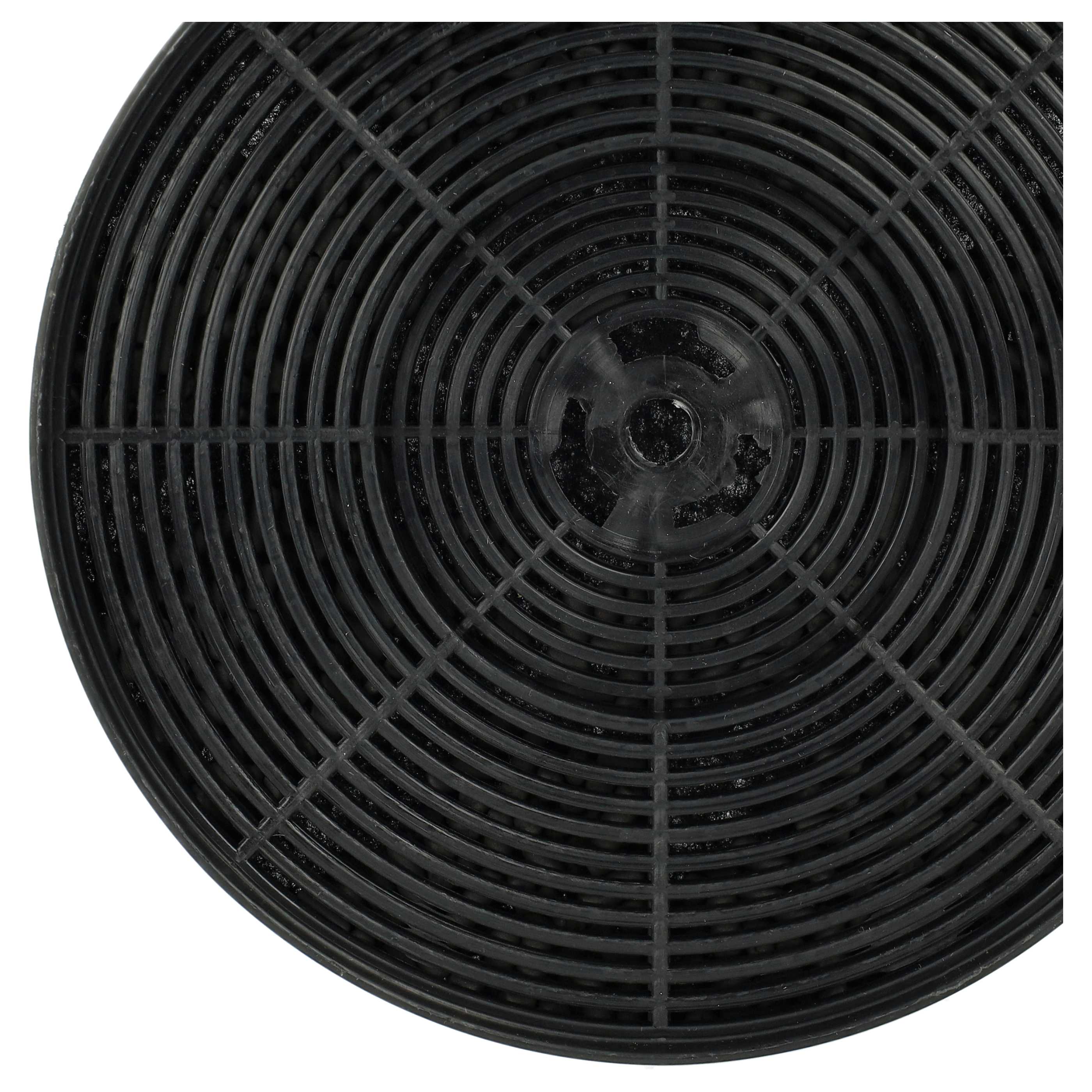 Vhbw 2x Filtro A Carboni Attivi Compatibile Con Cappe Respekta – Modelli CH1259IX, CH116IXA – Diametro 17,5 Cm - 3