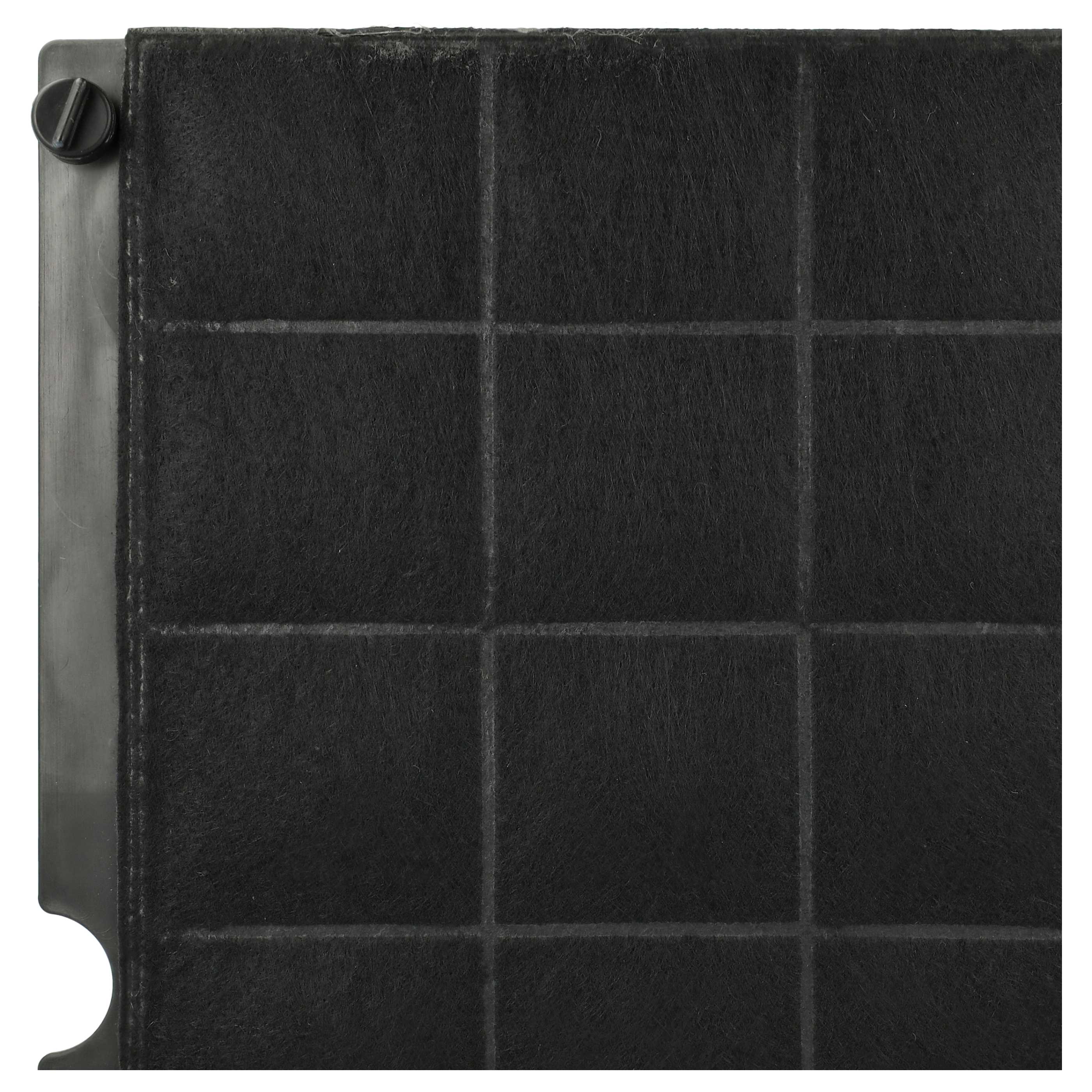 vhbw Filtro de carbón activado compatible con Ignis AKS437/1, AKS437/IX, AKS437IX, AKS4600, AKS4600IX, AKS464/1, AKS464IX, AKS4900IX campanas cocina