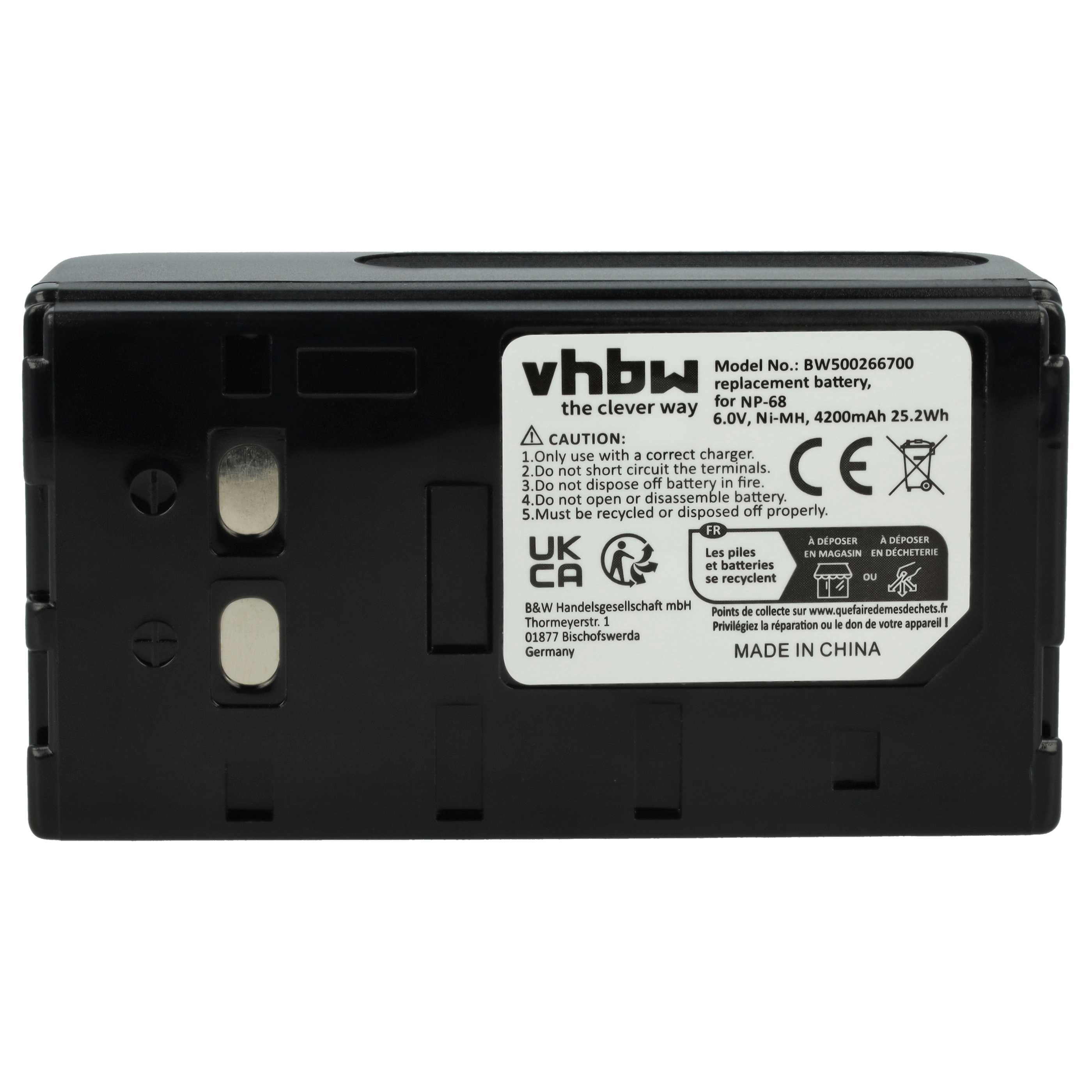 Batterie Remplacement Pour Appareil Photo Panasonic (VW-VBR1E, VW-VBH1E, VW-VBS2...) - 2000mAh - Neuf
